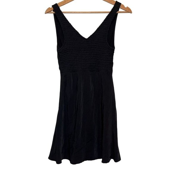 Princess Polly Y2K Slip Babydooll  V-Neck Smocked Back Mini Dress Women's 4 - Picture 1 of 8